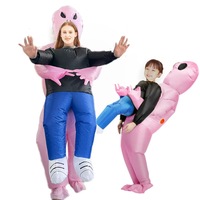 Costume gonflable unisexe pour Halloween, fête costumée, déguisement amusant d'anime, cosplay d'alien, costumes de danseuse de ballet gonflables