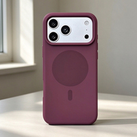 JOYPORODO S144 Coque magnétique douce au toucher pour iPhone 17 18 Pro et Pro Max en silicone liquide avec chargement sans fil et emballage personnalisé