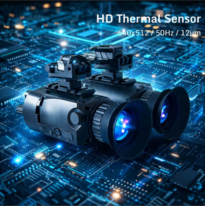 กล้องส่องทางไกลถ่ายภาพความร้อนแบบติดหมวก WOLF 6H ความละเอียด 384x288 (50Hz) แว่นตาอินฟราเรดมองกลางคืนแบบติดศีรษะ WOLF 6H - Product Image 3