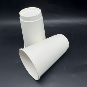 12/16oz doppia parete bianco cartone di <span class=keywords><strong>carta</strong></span> tazza di caffè con coperchio PS tazza di caffè <span class=keywords><strong>bicchieri</strong></span> caldi - Product Image 2