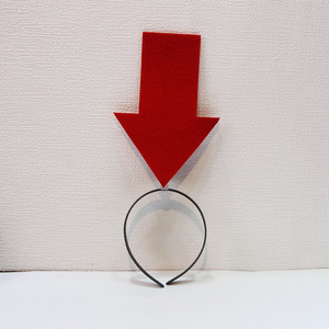 Supporto per il concerto punto esclamativo per la fascia per capelli punto <span class=keywords><strong>interrogativo</strong></span> Hairpi Selfie Prop ragazza carina per scattare foto strumento di freccia creativa - Product Image 6