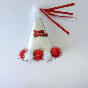 बच्चों को जन्मदिन के बाल बाल-बाल उपहार लड़कियों के लिए बड़े सीक्वेन ताज हेडबैंड बाल - Product Image 3