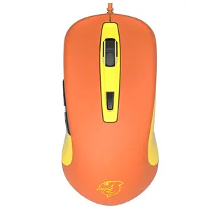 DMG110 Mouse Game Berkabel, Mouse Ergonomik untuk Bermain Game FPS/Kantor DPI