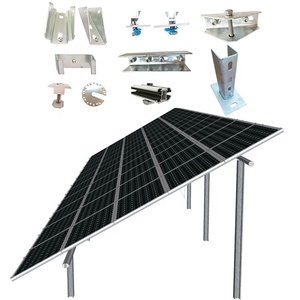 Structure de montage au sol <span class=keywords><strong>solaire</strong></span> en alliage de zinc-aluminium-magnésium haute résistance - Product Image 3