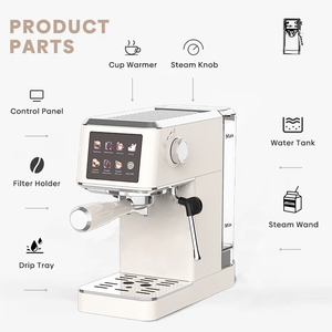 <span class=keywords><strong>Cafetera</strong></span> <span class=keywords><strong>semiautomática</strong></span> para una experiencia de elaboración de café conveniente y deliciosa Fábrica profesional - Product Image 2