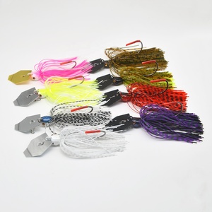 Leurre de pêche de haute qualité pour le bar : Jig à jupe à lame, Jig de nage, <span class=keywords><strong>Chatter</strong></span> <span class=keywords><strong>Bait</strong></span>, Spinnerbait, Lame de spinnerbait pour la pêche au flipping - Product Image 6
