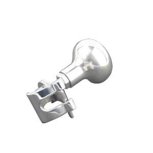 Bouton de commande universel en acier inoxydable pour volant, anti-rouille, argenté, pour voiture - Product Image 1