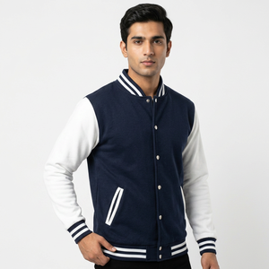 Chaqueta Varsity para Hombre de Alta Calidad Directo de Fábrica, Chaqueta Deportiva de Tela Premium con Espíritu de Equipo - Product Image 1
