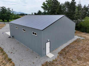 โครงสร้างเหล็กสำเร็จรูปสำหรับโรงจอดรถกลางแจ้ง สร้างง่าย ใช้เหล็กกล้า สำหรับจอดรถยนต์และเก็บของ - Product Image 5