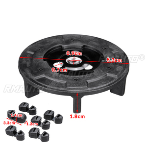 Car Air Conditioner A/<b>C</b> Air Compressor Clutch <b>Hub</b> Rubber 5SE09C 5SL12C 5SEU12C 6SEU14C 6SEU17C 7SEU17C - Product Image 5