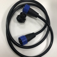 Câble d'alimentation étanche M16 à 2 conducteurs avec prise de montage sur panneau pour lampe extérieure paysagère