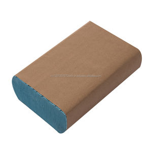 Blue Recycled Multi-fold <b>Hand</b> <b>Paper</b> <b>Towel</b> White Kraft and Blue Coreless Toilet Tissues - Product Image 4