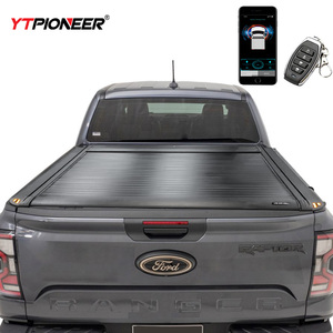 YTPIONEER prix usine résistance à l'eau volet roulant automatique camion Tonneau couverture pour <span class=keywords><strong>Ford</strong></span> <span class=keywords><strong>150</strong></span> 5.8ft - Product Image 1