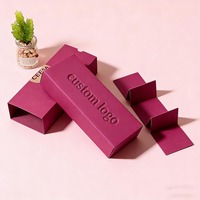 Boîte à papier de style tiroir coulissant personnalisée pour les tablettes de chocolat, les truffes, les bonbons et les biscuits, logo de marque en estampage à chaud