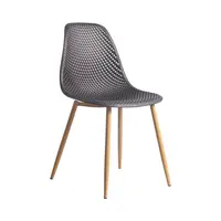 Sıcak satış Langfang yemek odası mobilyası ucuz plastik sandalye Modern tasarım yüksek kaliteli yemek sandalyeleri