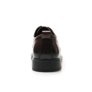 Mocassins unisexes en cuir PU de couleur unie, vente en gros, chaussures à enfiler de haute qualité, chaussures habillées bleues tendance, Oxfords pour hommes - Product Image 4