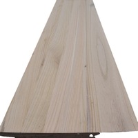 Panneaux de bois massif en paulownia pour l'artisanat, vente en gros, directement de l'usine, panneaux de bois à joint droit pour les fabricants de meubles et de cercueils