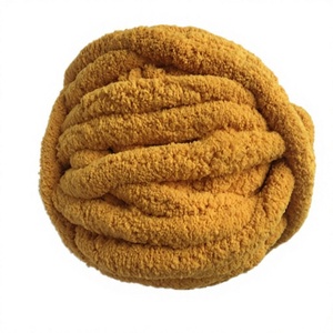 Fil chenille végétalien épais Bernat Design en gros, 7 Jumbo, 28 yards, pour couverture, écharpe, lit pour chien et chat - Product Image 5