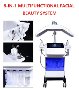 Machine de Dermabrasion 8 en 1 à Bon Prix, Machine de Dermabrasion à l'Oxygène, Système de Rajeunissement de la Peau Anti-âge - Product Image 4