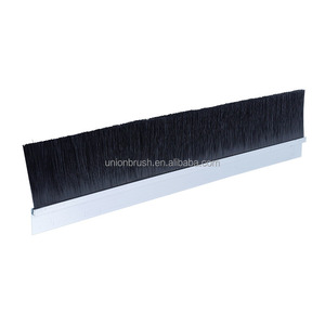 Cepillos industriales tira de nylon marco metálico cepillo de tira con soporte de aluminio - Product Image 1
