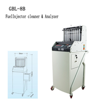 DRSD GBL-8B - Limpiador y Analizador Automático de Inyectores de Combustible 220V 50Hz - Equipo para el Cuidado del Automóvil - ¡Oferta!