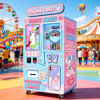 Machine à personnaliser les coques de téléphone, machine distributrice de coques de téléphone, impression rapide en trois minutes pour les supermarchés et les magasins de détail