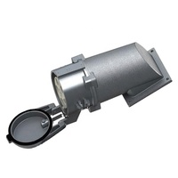 Penjualan Panas Harga Pabrik Langsung 160A 200A IP67 IP44 Soket Listrik Industri Logam Stainless Steel Terpasang di Dinding untuk Luar Ruangan