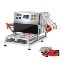 Machine automatique électrique de plastification de fruits et légumes frais, à une entrée et quatre sorties, pour film, feuille, canettes, sacs et barils, facile à utiliser