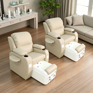 เก้าอี้นวดเท้าสำหรับร้านทำเล็บ - เก้าอี้นวดเท้าไฟฟ้าสำหรับร้านทำเล็บโดยเฉพาะ - โซฟาแช่เท้าสำหรับทำทรีทเมนต์เสริมความงามและต่อขนตา - Product Image 3