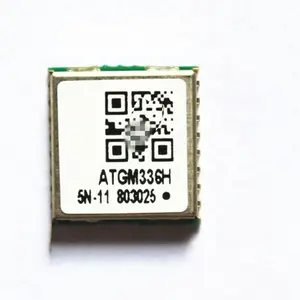 全新原装低价ATGM336H GPS BDS北斗双模在微型卫星定位授时模块gps跟踪芯片