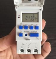 Minuterie programmable numérique AC 220V / 110V DC 12V 16A Temporizador Interrupteur minuterie sur rail DIN