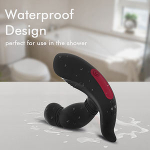 Mainan seks pria vibrator steker anal pijat prostat pengendali jarak jauh dapat diisi ulang - Product Image 5