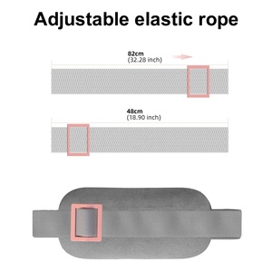 4 niveaux de chauffage 4 niveaux vibrant menstruel douleur période soulagement simulateur période douleur soulagement taille ceinture de massage abdominal - Product Image 5