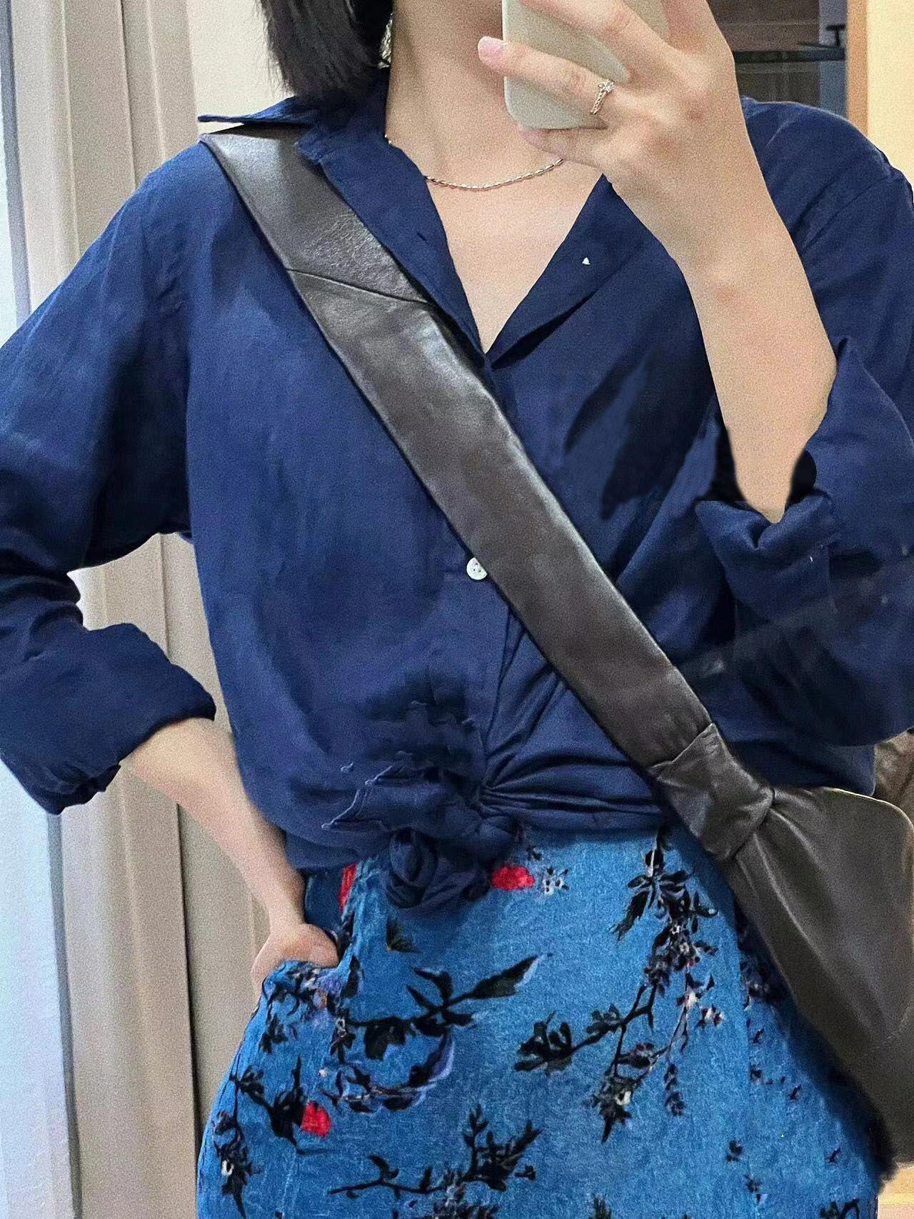 blu zaffiro (camicia di qualità)