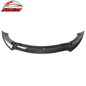 ชุดแต่งกันชนหน้าคาร์บอนไฟเบอร์สีดำเงา สำหรับรถยนต์เทสล่า รุ่น Y ปี 2020-2025 - 3 ชิ้น ชุดแต่งคุณภาพสูง - Product Image 2