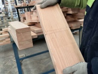 Madera Laminada Encolada de Alta Resistencia Quacent, Abeto Douglas/Abeto Rojo, con Revestimiento Decorativo para Techos/Trusses/Postes/Vigas