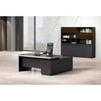 Ensemble de mobilier de bureau professionnel MFC haut de gamme Bureaux de direction modernes de grande taille pour la vente en gros