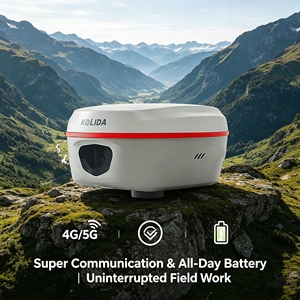 Kolida เครื่องวัดด้วยเลเซอร์แบบ K60จีพีเอส RTK กล้องคู่ GNSS RTK - Product Image 4