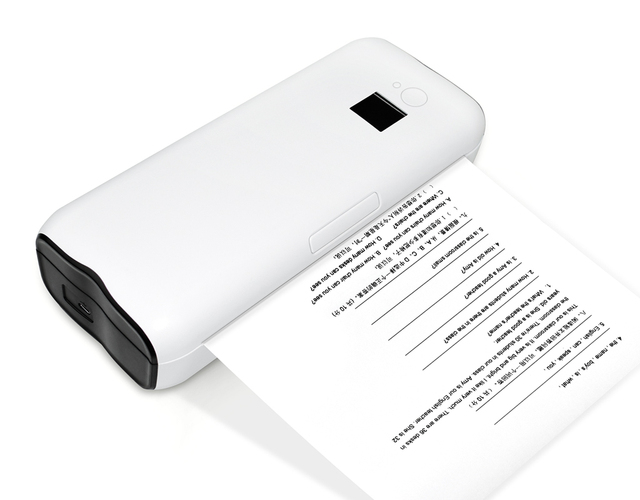 Coditeck Factory Price Document Smart A4 Size Thermal Printer Portable USB Interface 203DPI in Stock