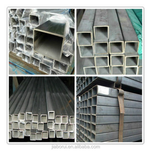 Soldier without needlework pipeline mild carbon steel/steel black square tube tube/tube rectangular - Product Image 4