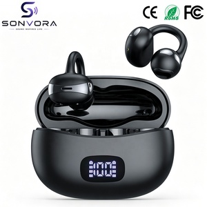 Personalización de Logotipo YXG-20, Auriculares Deportivos con Clip para Oreja Abierta, Auriculares Inalámbricos V6.0 con Pantalla Digital LED Inteligente para Correr y Hacer Ejercicio - Product Image 1