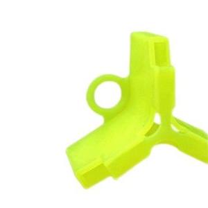 Protector de anzuelos triples de plástico, 5 tamaños para pesca con señuelos, color amarillo, uno de cada modelo del 1 al 5 - Product Image 2