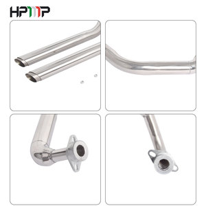 Tubo silenciador de puntas de escape de motocicleta de alto rendimiento para Yamaha Xv700 Virago 700 Virago 750 Xv1100 Se Xv1100S especial <span class=keywords><strong>Xv1000</strong></span> - Product Image 3