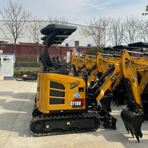 SANY SY18U 1.8 tonnes pelle sur chenilles 18U Chine marque Yanmar moteur utilisé état avec composants de base - Product Image 1