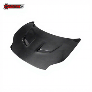 Couvercle de capot moteur de voiture en fibre de carbone de qualité supérieure, style Black Sails, pour Ferrari 458 - Product Image 1