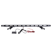 Shinemien 104 Hochintensive LED-Notfall-Blitzlichtleiste 5000 Lumen CE-Zertifiziert Bernstein/Weiß/Jede 2 Farben Wasserdicht 12-24V