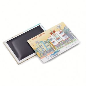 Professional Factory Refrigerator Customized Images Miami Beach Souvenir Gift Tin <b>Fridge</b> Magnet - Product Image 4