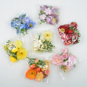 Kit de matériaux pour fleurs artificielles Dongchen Crafts, style J, fleurs en soie, coquelicots, décorations murales pour mariage - Product Image 4