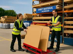 भारी ड्यूटी शीटरॉक गाइप्रॉक प्लास्टरबोर्ड ग्लास ड्रेवाल ट्रॉली डोली ड्रिवॉल कार्ट कार्ट शीट सामग्री कार्ट - Product Image 5