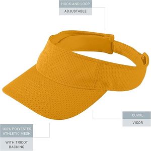 Trous respirants pour le <span class=keywords><strong>soleil</strong></span> de sport pour les chapeaux de drainage de la sueur Casquette pliante en maille de tennis de golf réglable pour visière de sport unisexe - Product Image 4